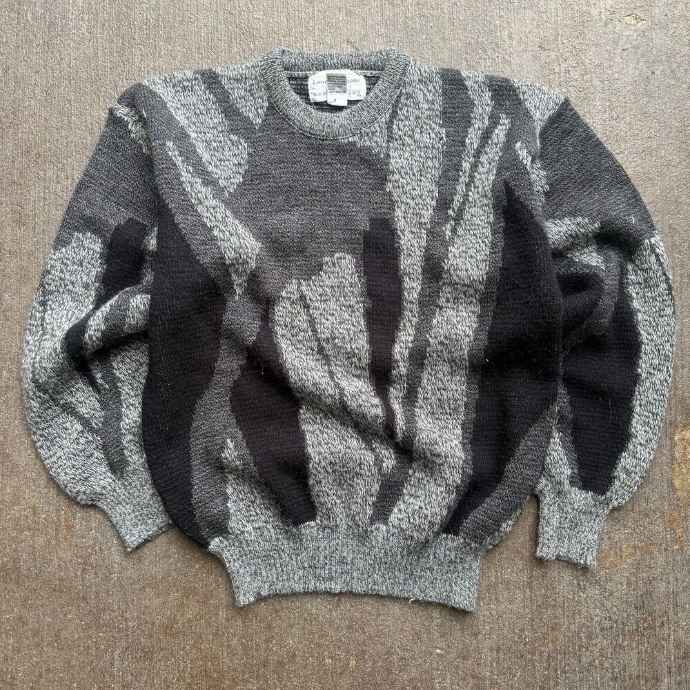 Vintage 90s Knit Sweater Expressions Size Large